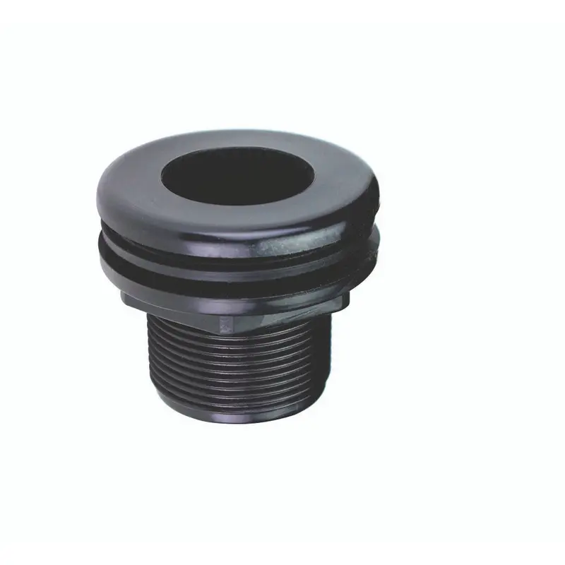Lifegard Aquatics Double Threaded Bulkhead 1 in