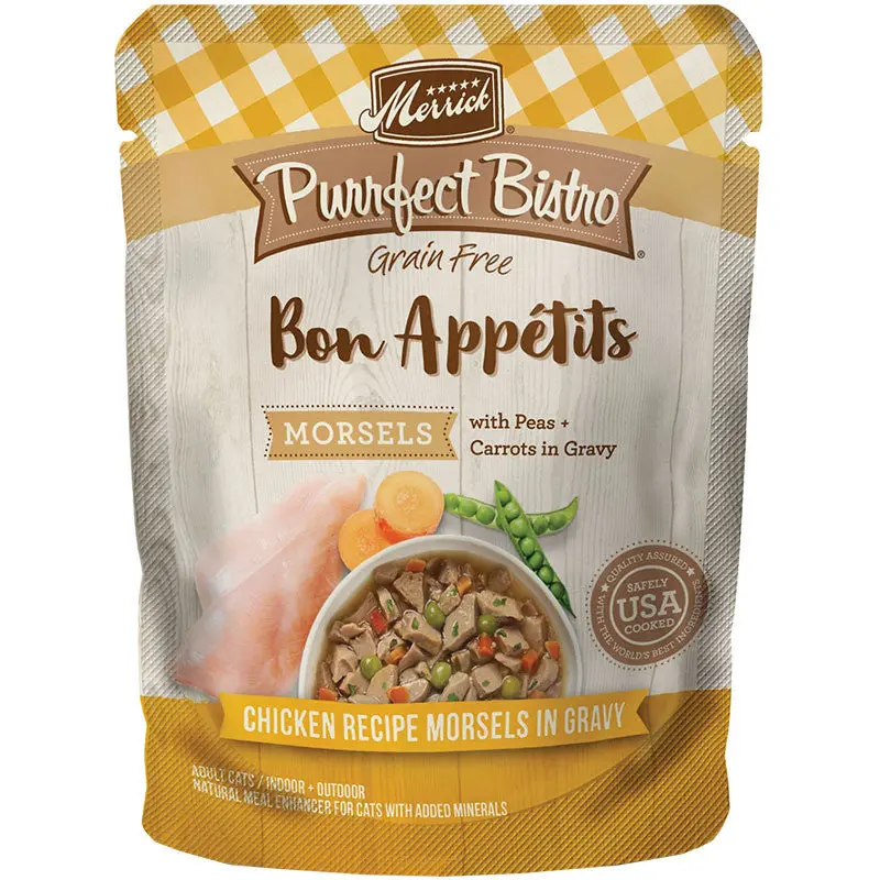 Merrick - Purrfect Bistro Bst C Gf Mrsl Ckn 3oz 