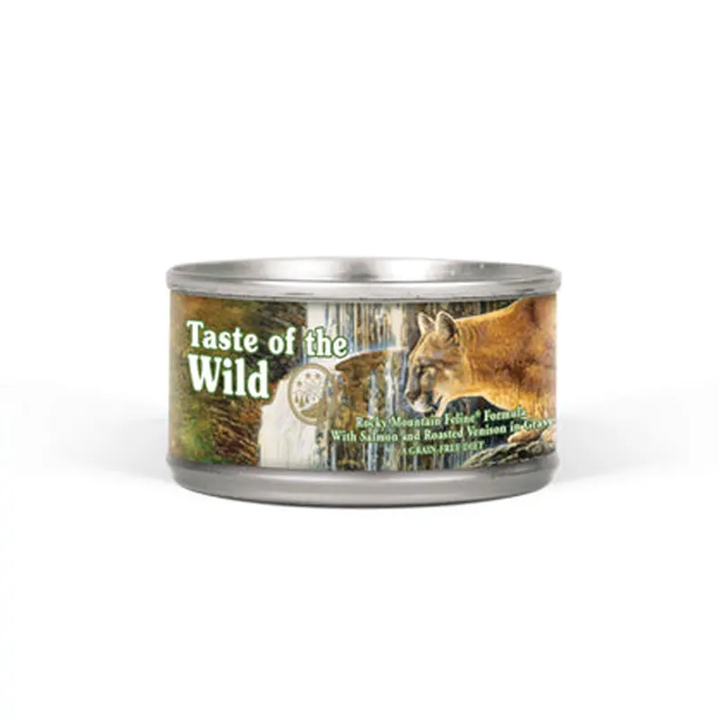 Taste of the Wild Rocky Mountain with Salmon and Roasted Venison in Gravy 5.5oz