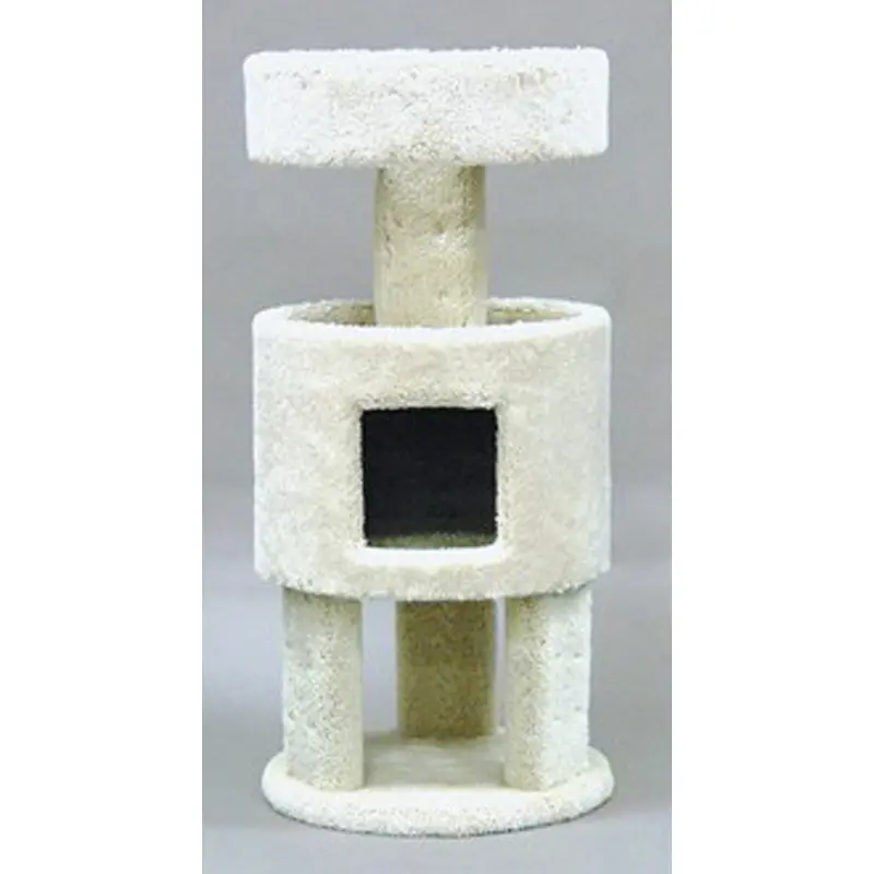 North American Pet Cat Condo with Penthouse Assorted 36 in