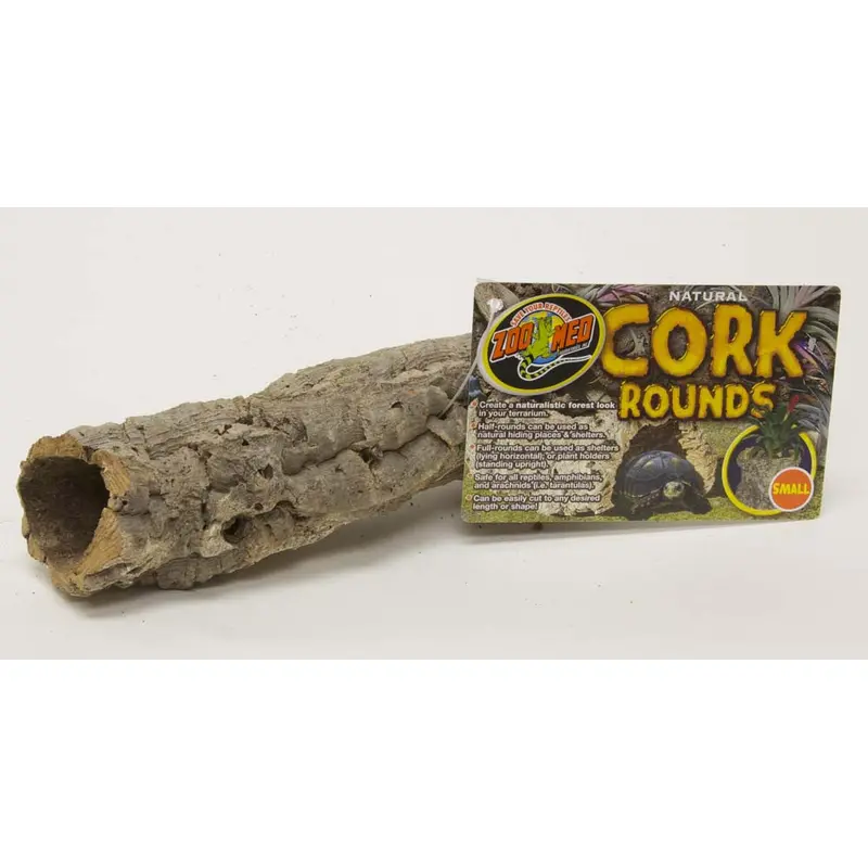 Zoo Med Natural Cork Bark Round Brown SM
