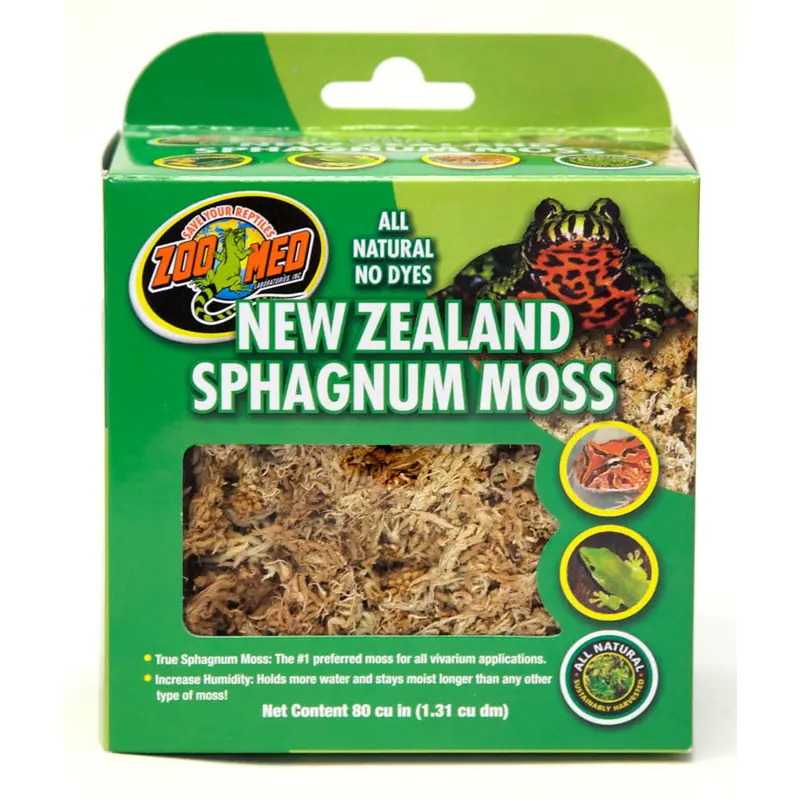 Zoo Med New Zealand Sphagnum Moss Brown 80 cu. In