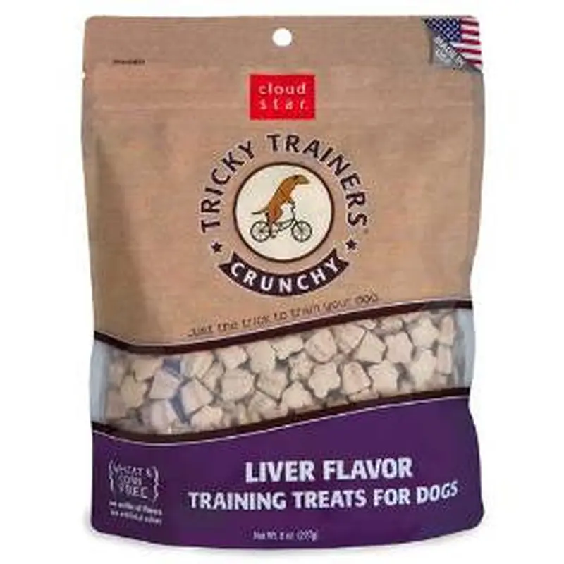 Cloud Star Crunchy Tricky Trainer Liver 8 oz. 
