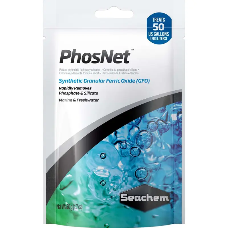 Seachem PhosNet Phosphate and Silicate Remover 50 g