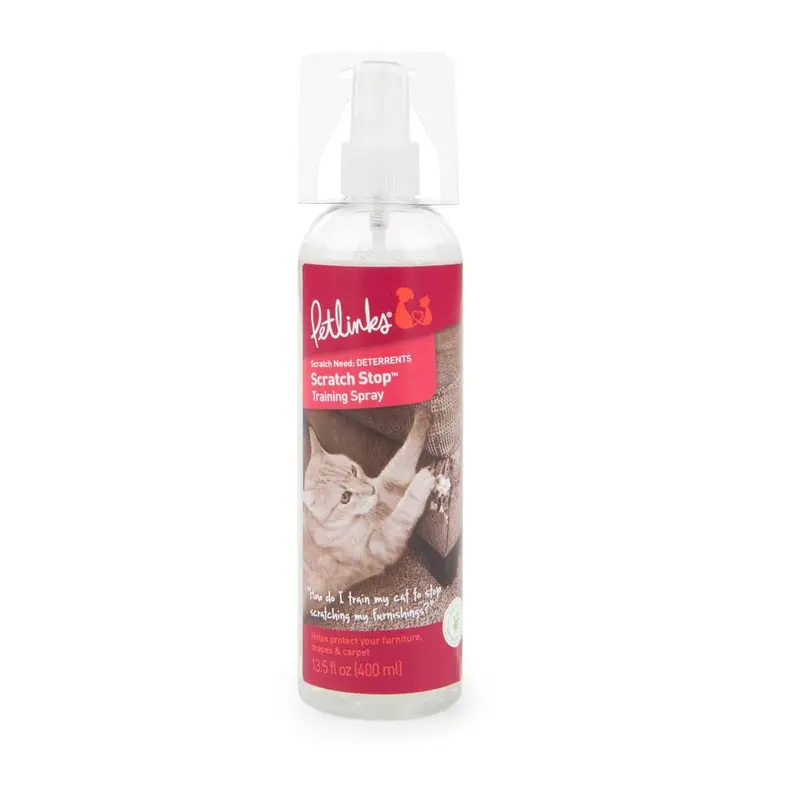 Petlinks Scratch Stop Cat Scratching Deterrent Spray 13.5 Ounces