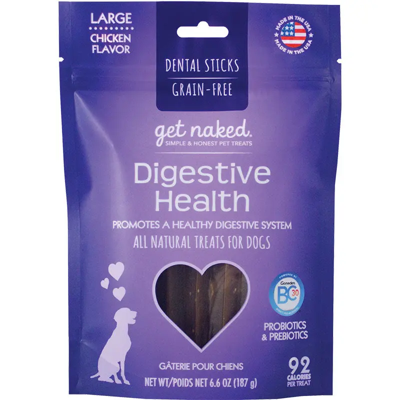 Get Naked Dog Grain Free Stick Digestive Large 6.6oz 