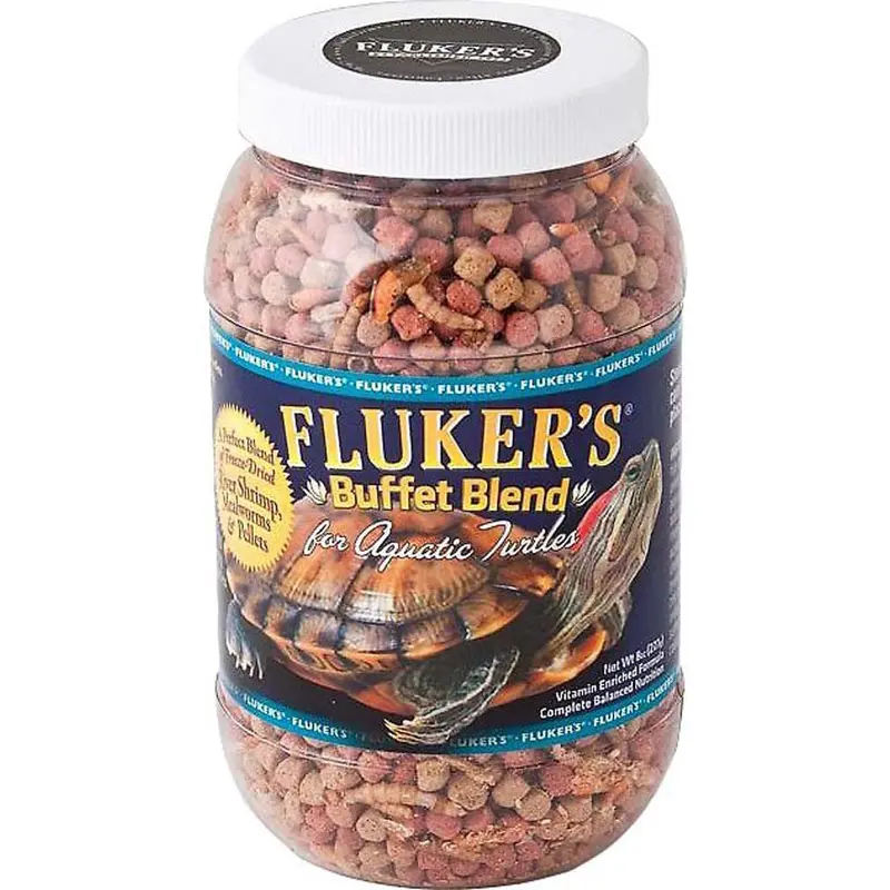 Fluker's Buffet Blend Aquatic Turtle Formula Freeze Dried Food 7.5 oz