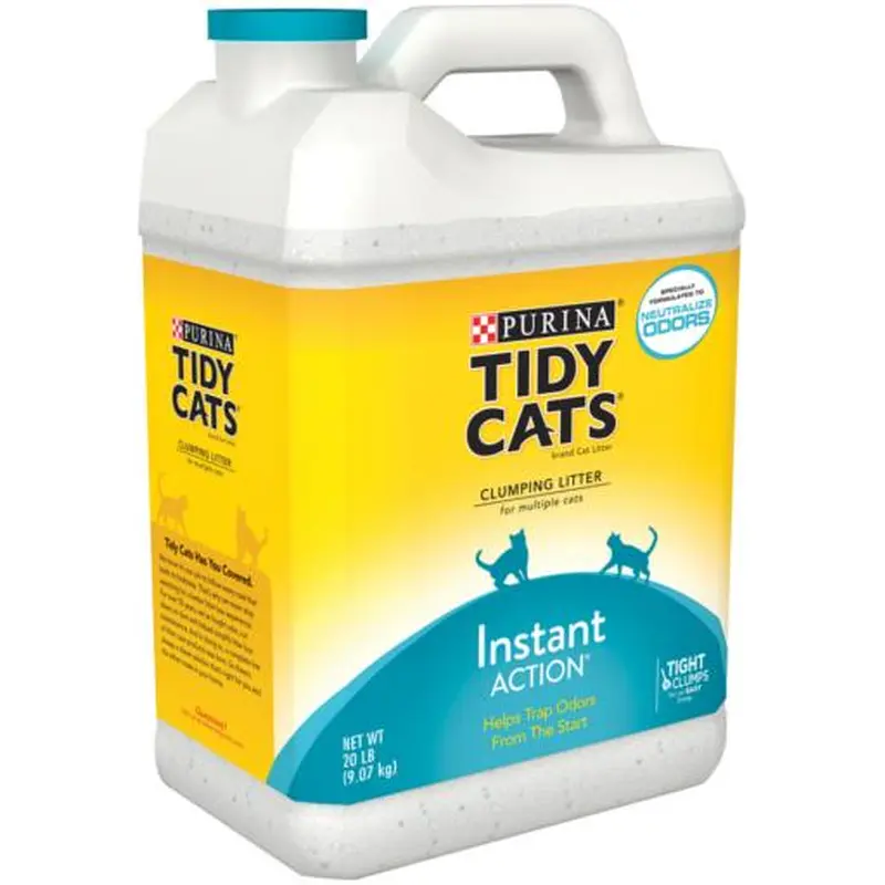 Tidy Cats Instant Action Scoop Clumping Cat Litter 2 / 20 lb Jugs 