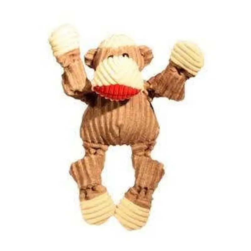 Hugglehounds Dog Knottie Sock Monkey Large !