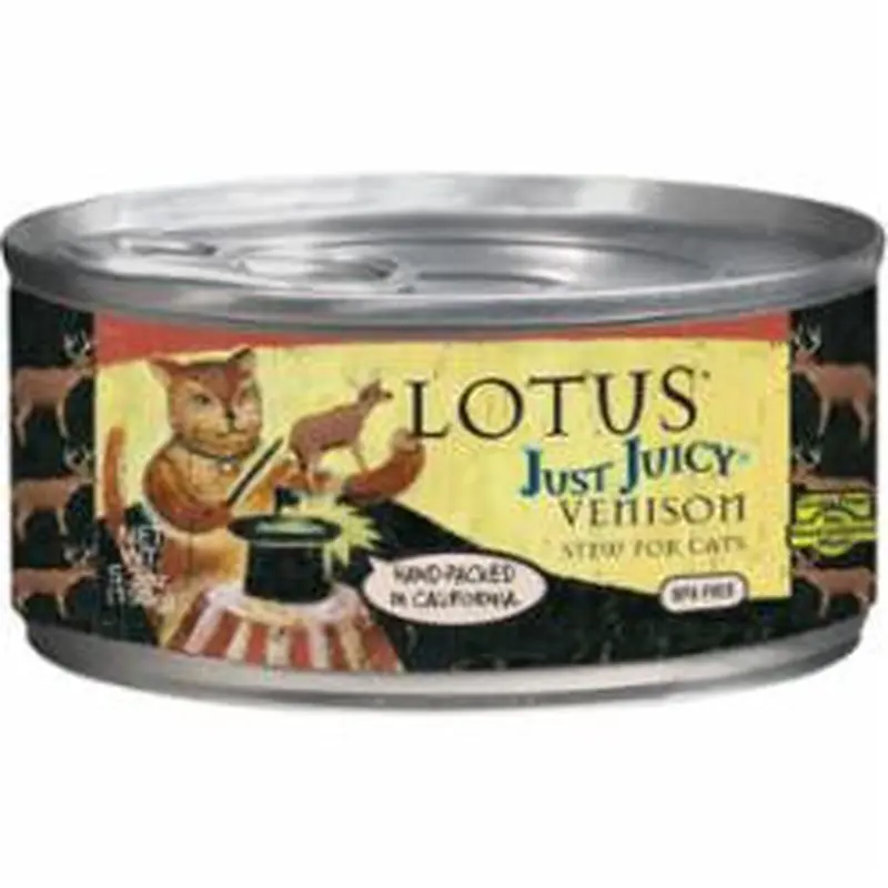 Lotus Cat Juicy Stew Venison 5.3oz 