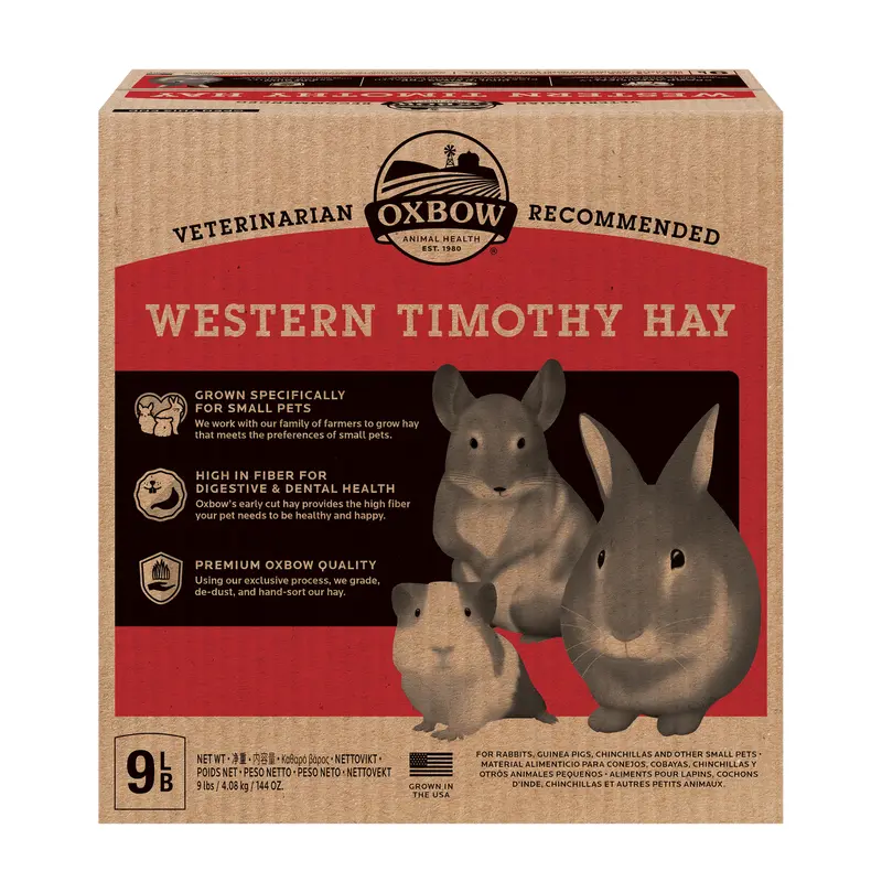 Oxbow Animal Health Western Timothy Hay 9lb