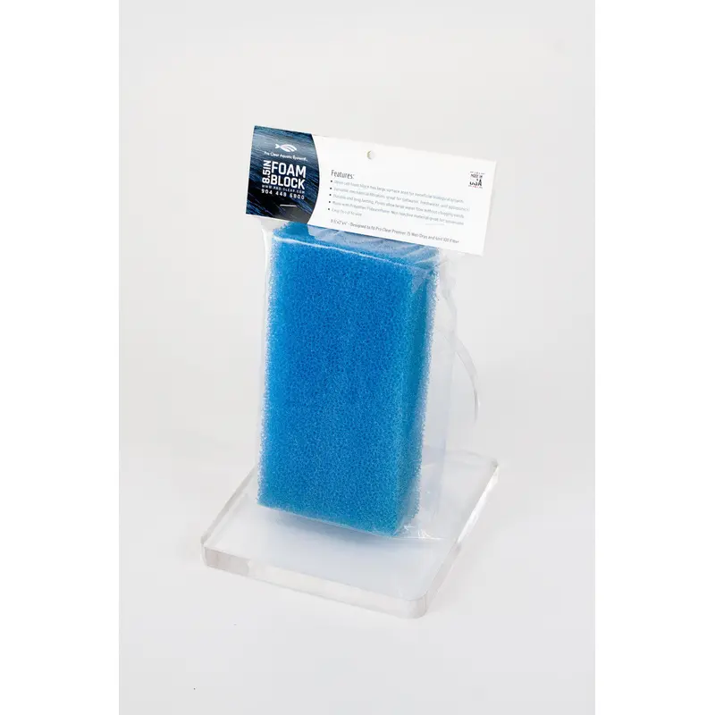 Pro Clear Aquatic Systems Foam Block 8in X 2in X 4in