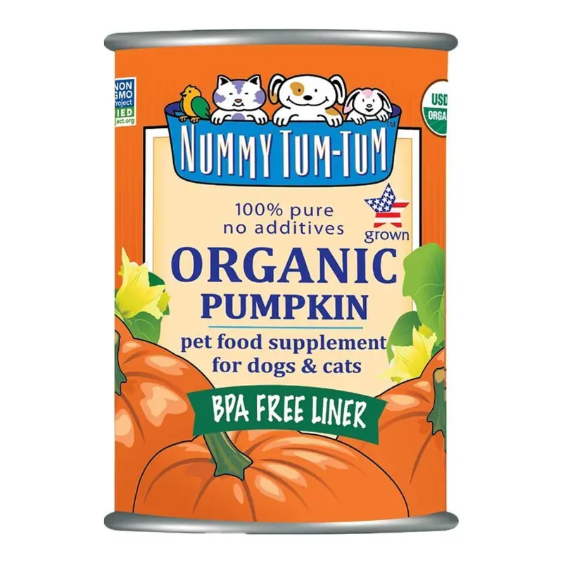 Health Pro Nummy Tum Tum Pure Pumpkin Food Supplement Cats & Dogs 15oz