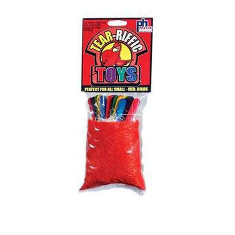 Prevue Pet Products Small Tear-riffic Grab Bag Bird Toy 