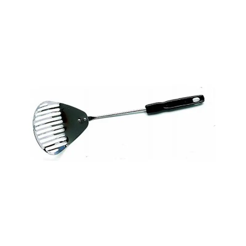 Spot Chrome Cat Litter Scoop with Plastic Handle Black 12 in