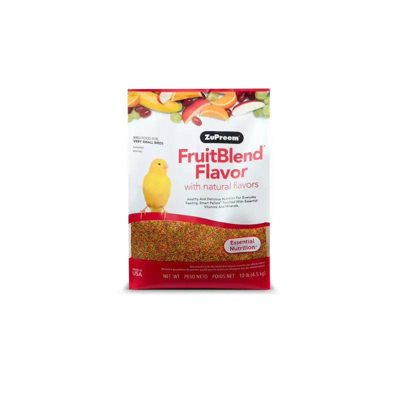 ZuPreem FruitBlend Bird Food Very Small Birds 10 lb