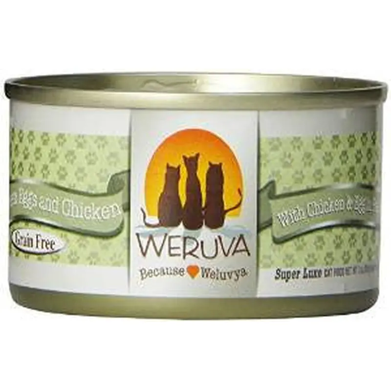 Weruva Green Eggs And Chicken Canned Cat 24/3oz. 