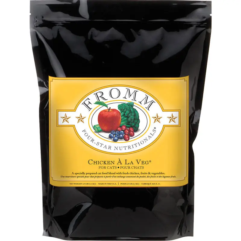Fromm Cat 4star Chicken Vegetable 4lb