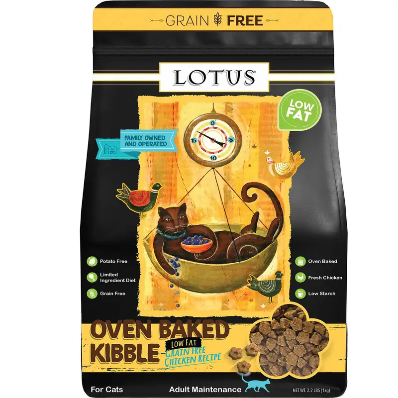 Lotus Cat Grain Free Low Fat Chicken 2.2lb 