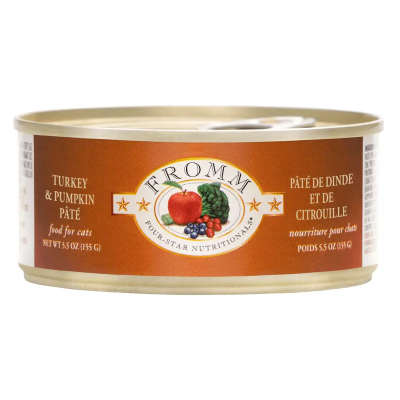 Fromm Turkey & Pumpkin Pate Canned Cat Food 5.5 oz