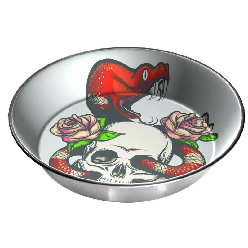Komodo Skull & Snake Bowl 15cm
