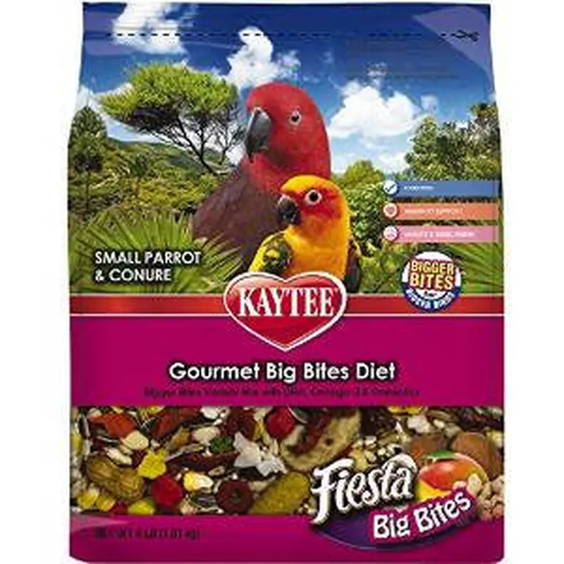 Kaytee Fiesta Big Bites - Parrot 4 lb