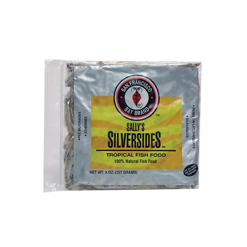 San Francisco Silversides Frozen Fish Food 8 oz SD-5