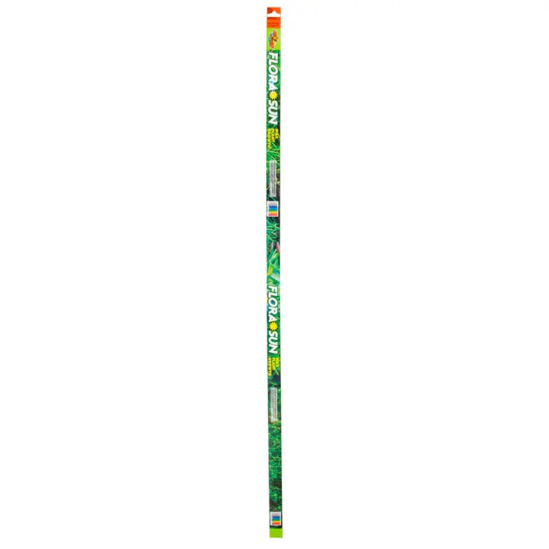Zoo Med Flora Sun Maximum Plant Growth T8 Lamp White 48 in (DD)