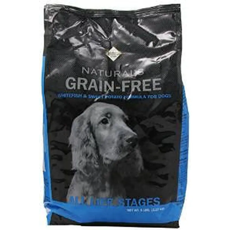 Diamond Naturals Grain Free White Fish And Sweet Potato Dry Dog Food 5lbc= 6 