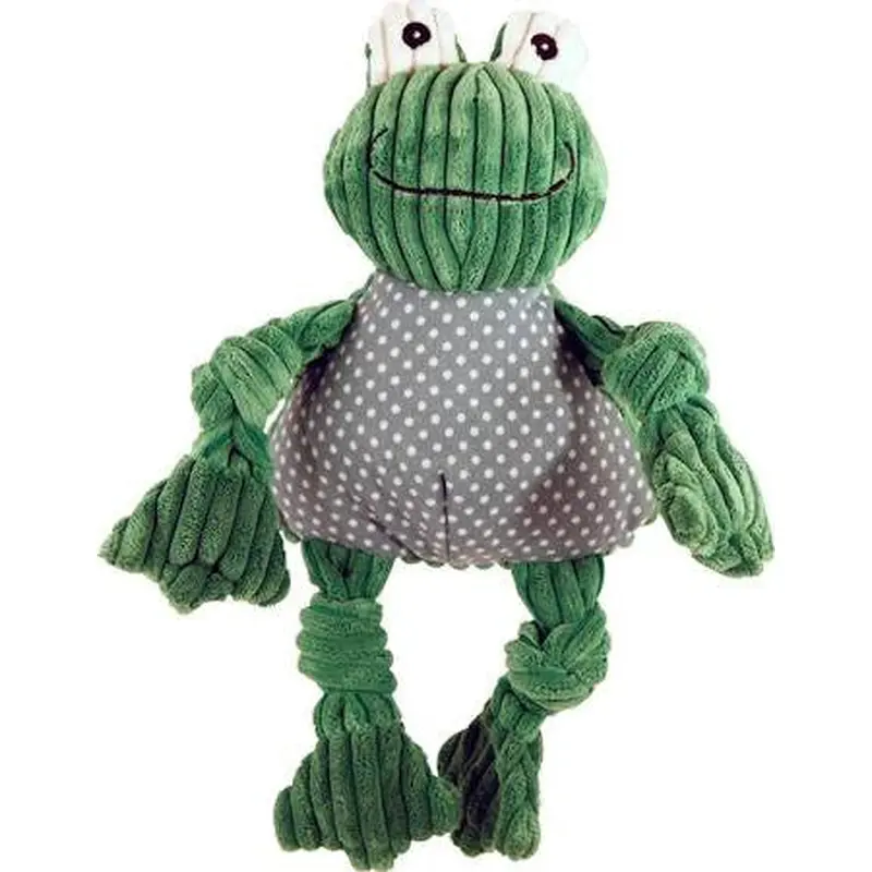 Hugglehounds Dog Knotties Frog Large 