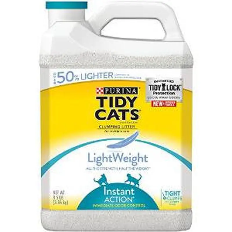 Tidy Cats Instant Actiton Lightweight Litter 2/8.5lb Jug 