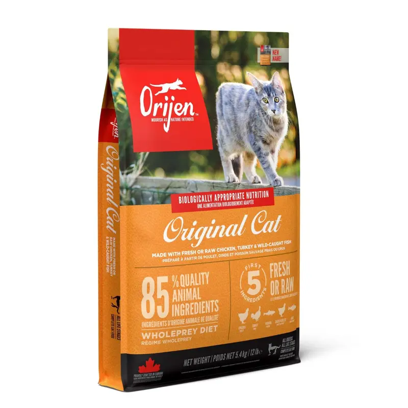 Orijen Animal Original Dry Cat Food 12lb