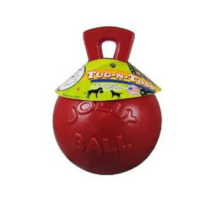 Jolly Pets Tug-N-Toss Red 10" 