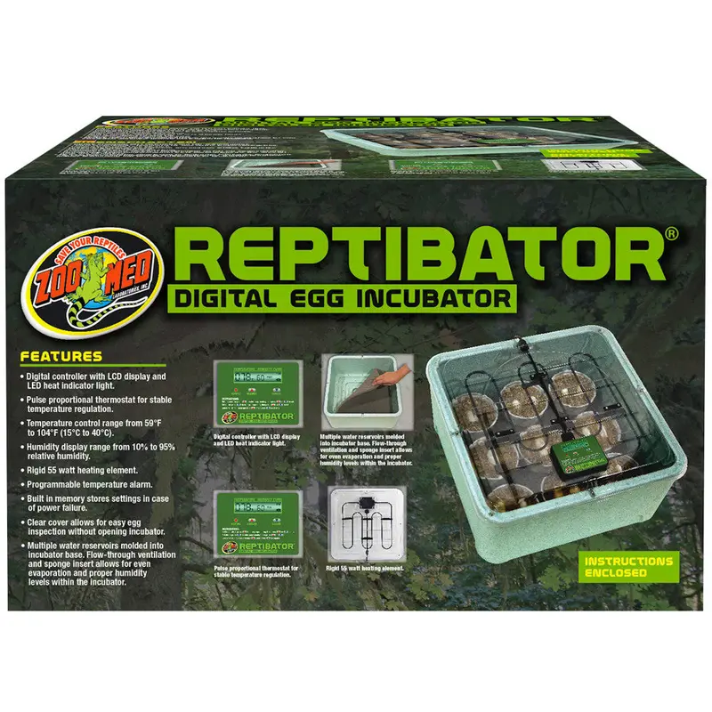 Zoo Med Reptibator Digital Egg Incubator