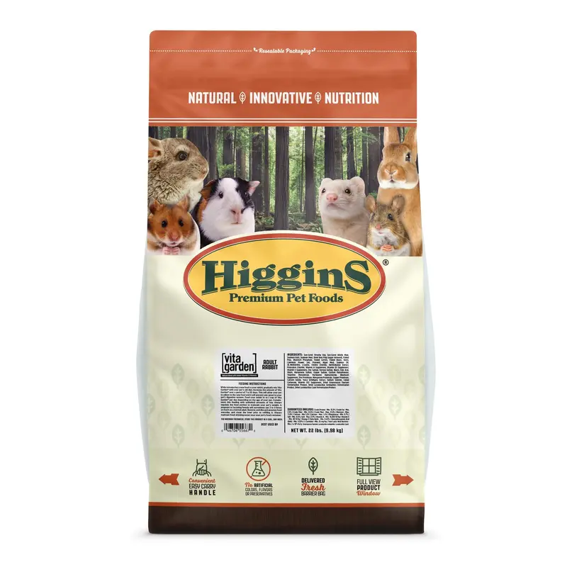 Higgins Vita Garden For Adult Rabbit 22lb 