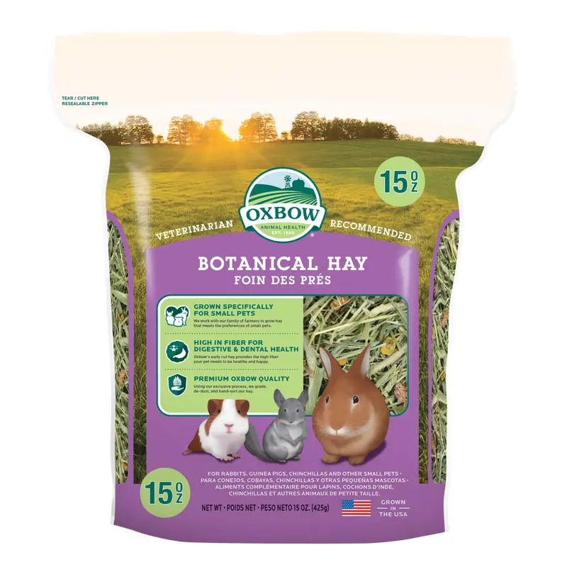 Oxbow Animal Health Botanical Hay Small Animal Treat 15oz