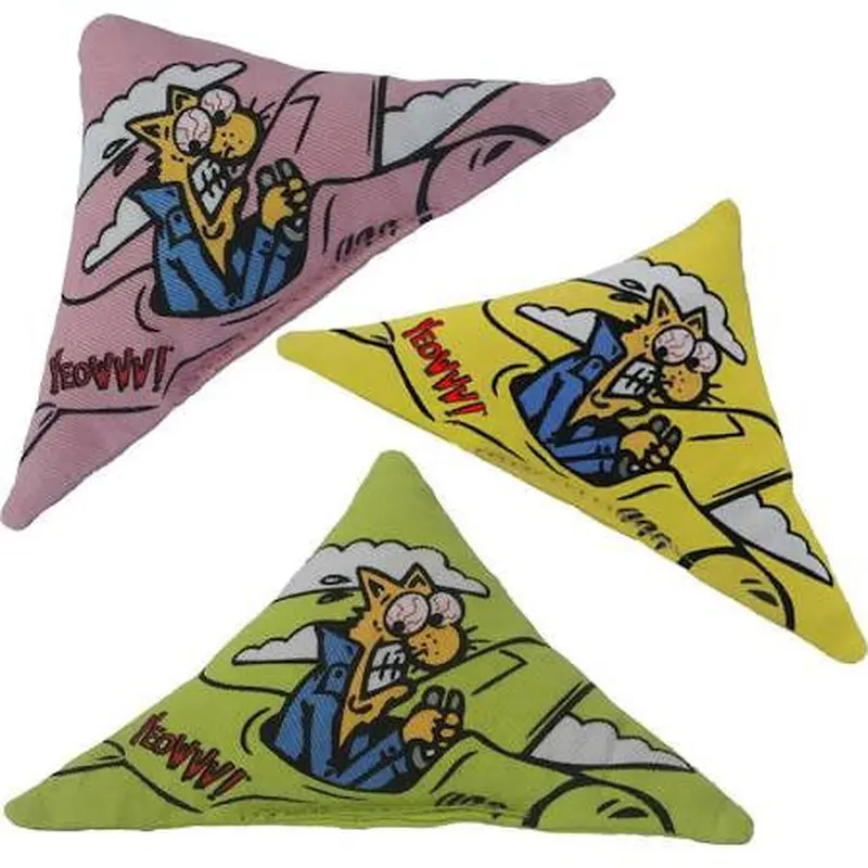Yeowww Cat Catnip Purr-muda Yellow !