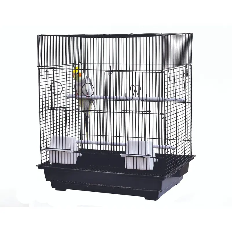 A & E Cages Flat Top Bird Cage in Retail Box