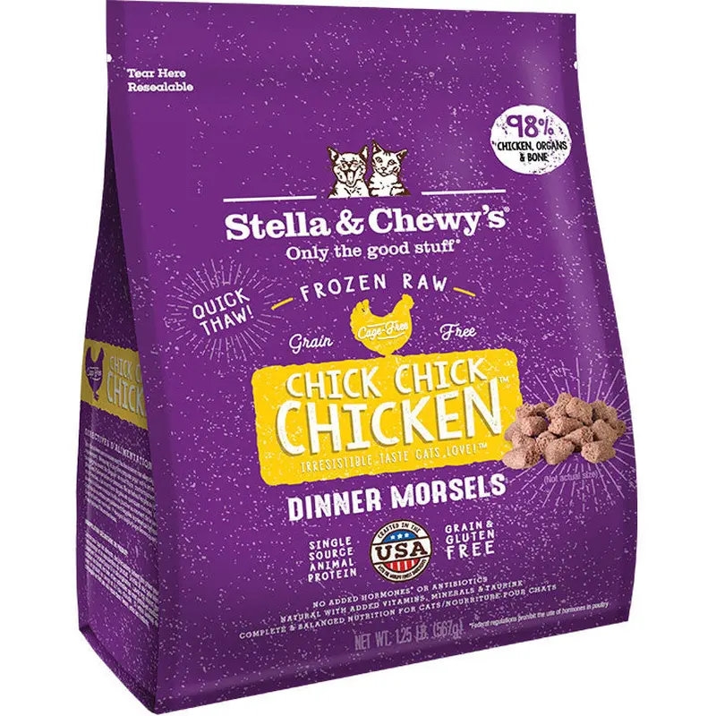 Stella & Chewy's Frozen Chicken Dinner Morsels For Cats 