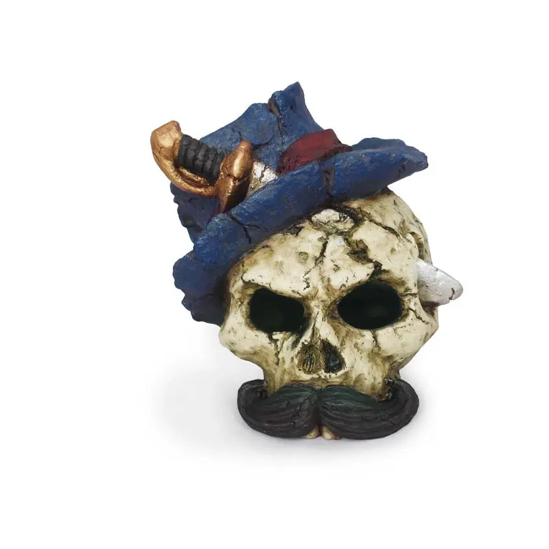Weco Wecorama Catacombs Battle Skull Aquarium Ornament Multi-Color