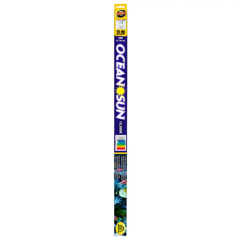 Zoo Med Ocean Sun 10,000K High Intensity T5 HO Lamp White 34 in