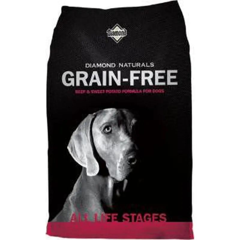 Diamond Naturals Grain Free Beef and Sweet Potato Dog Food 5lb