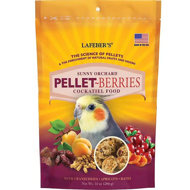 Lafeber Company Pellet-Berries Sunny Orchard Cockatiel Food 10oz