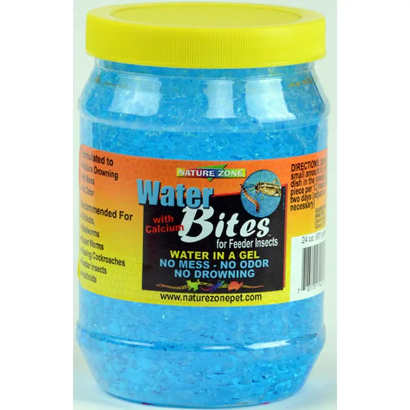 Nature Zone Cricket Water Bites with Calcium 32 oz