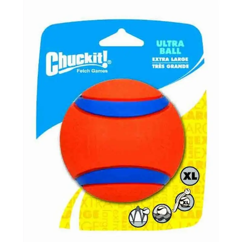 Chuckit! Ultra Ball Dog Toy Blue/Orange XL
