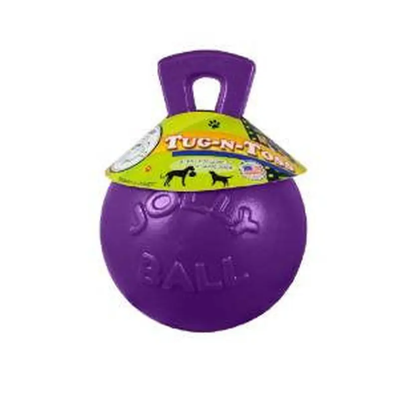 Jolly Pets Tug-N-Toss Purple 8" 