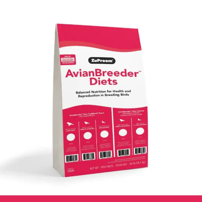 Zupreem Avian Breeder Large Parrot Fruit Blend 40 lb. 