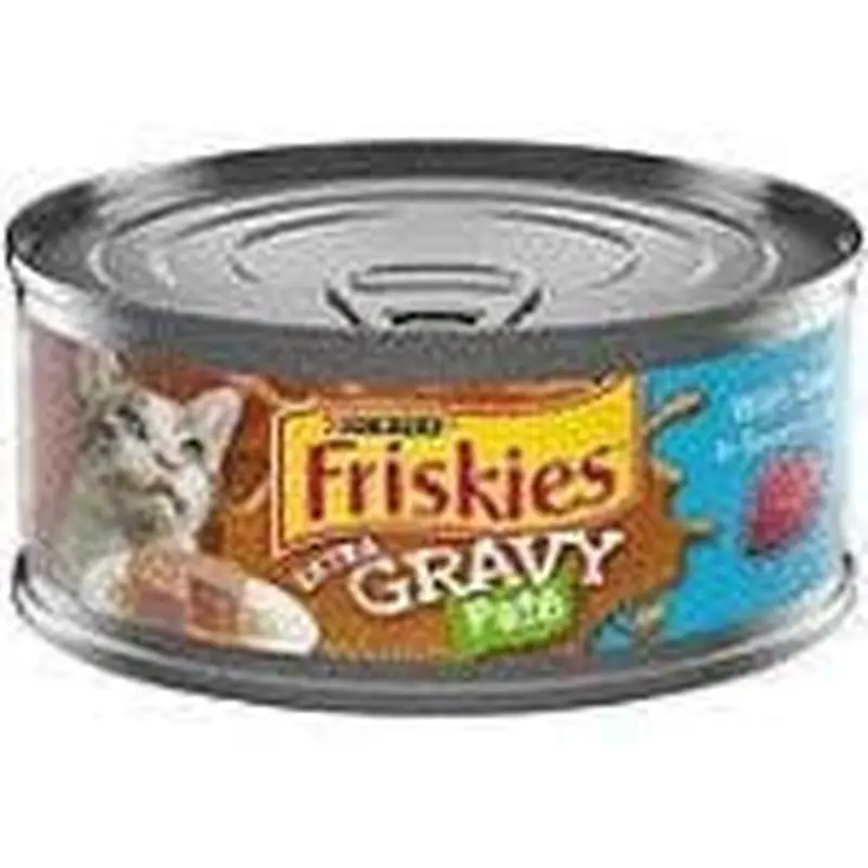 Purina Friskies Extra Gravy Pate With Tuna in Savory Gravy Adult Cat 24/5.5oz 
