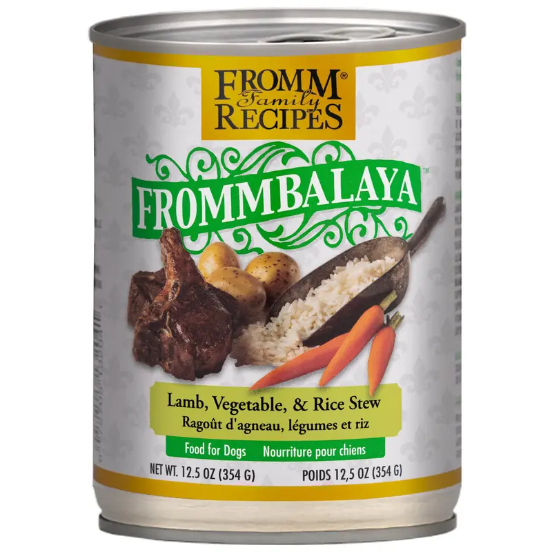 Fromm Lamb, Vegetable, & Rice Stew Canned Dog Food 12.5 oz