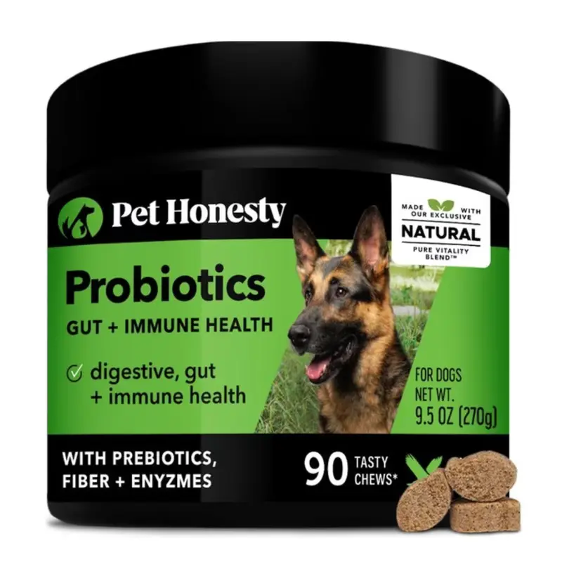 Pet Honesty Probiotics Gut & Immune Health Soft Chews 90 ct